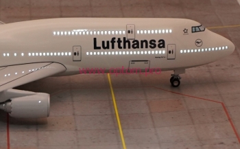       747 8,  Lufthansa.